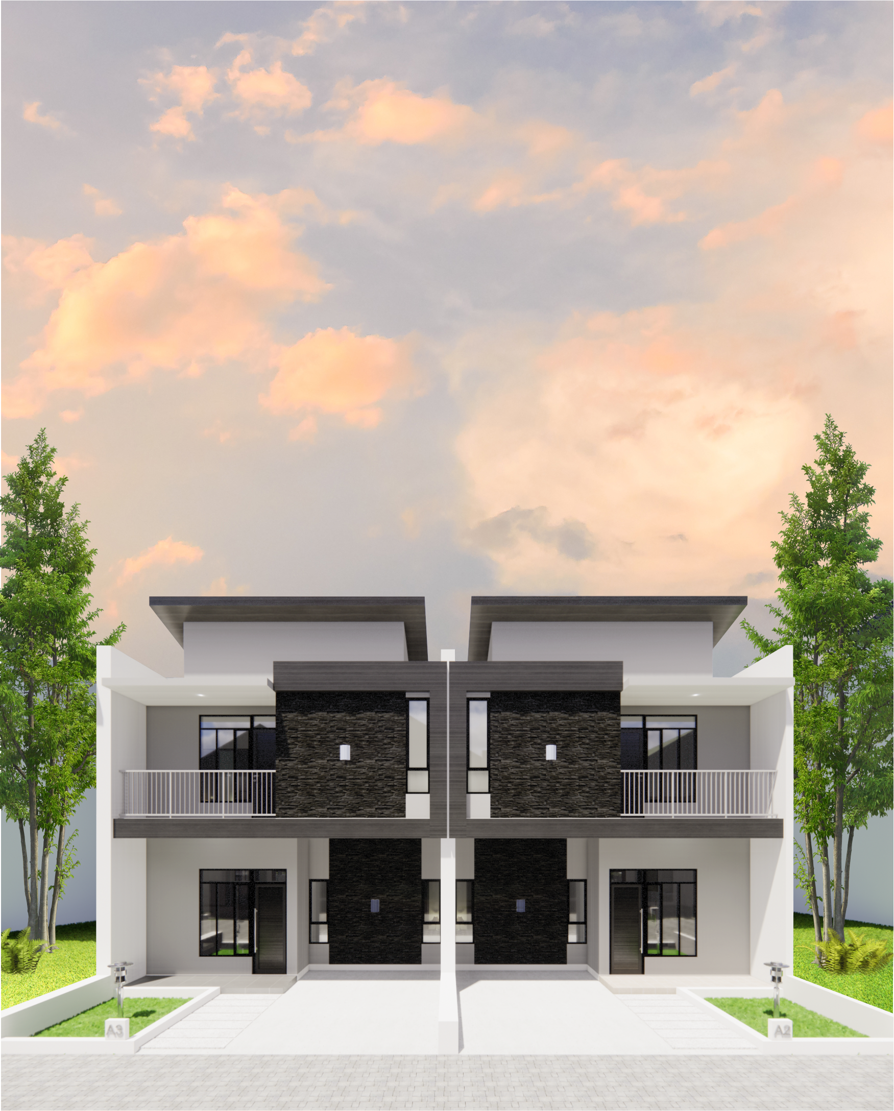 cluster xaviera townhouse - 1